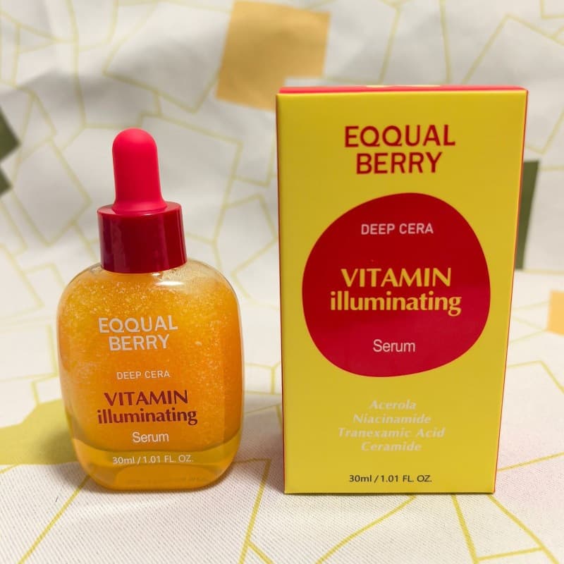 Eqqualberry Plant Retinol Ampoule Serum 30ml, Vitamin Brightening Ampoule Serum 30ml