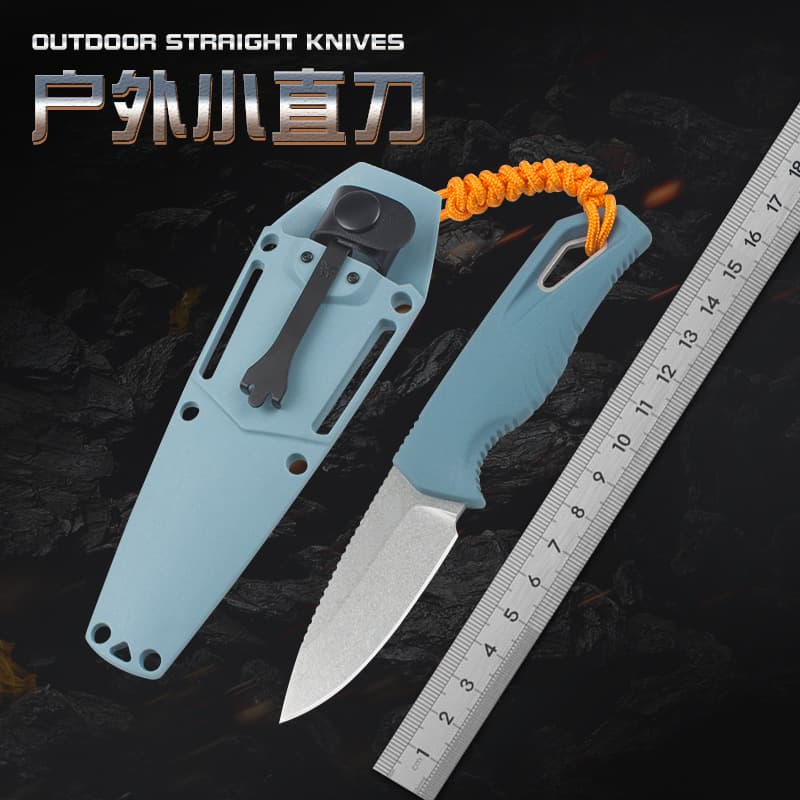 Bm18050 Outdoor Knife Multifunctional Knife Camping Straight Knife Wilderness Survival Knife Fruit Knife