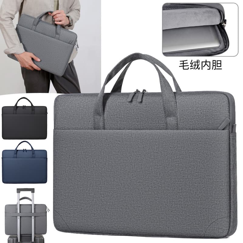 Lightweight Laptop Bag 2026 New Style Large Capacity Shoulder Handbag Men's Business Computer Briefcase