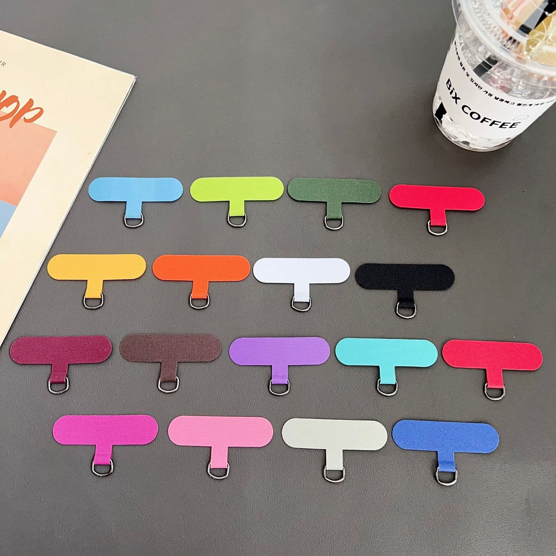 Phone Case Lanyard Clip Anti-Loss Strap Pad Flexible Detachable Phone Clip