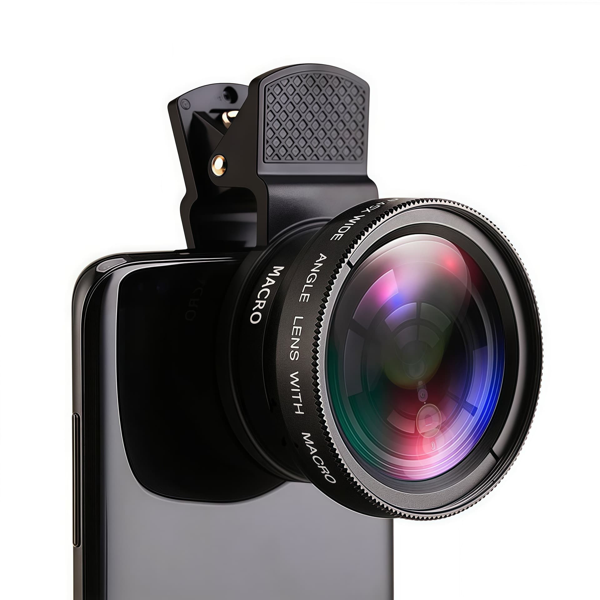 0.45x Wide Angle + 12.5x Macro 2-in-1 Phone Lens for TikTok Selfies, Close-Up Ultra-Wide Angle