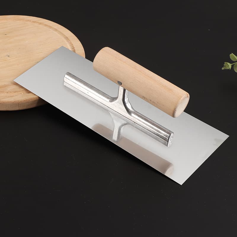 Stainless steel trowel, putty scraper, trowel, plaster knife, aluminum foot, iron plate, cement shovel, scraper, wall plastering tool
