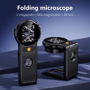 New 379 Portable Optical Microscope for Detecting Jewelry, Calligraphy, and Repairs Mini Student Laboratory Instrument
