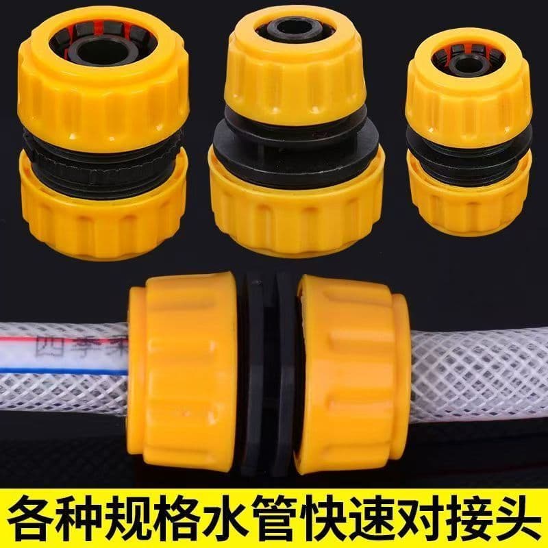 Garden Hose Repair Fittings: 1/2 inch, 3/4 inch, 1 inch, 1/2 to 3/4 inch, 3/4 to 1 inch Repair Couplings for Car Washing