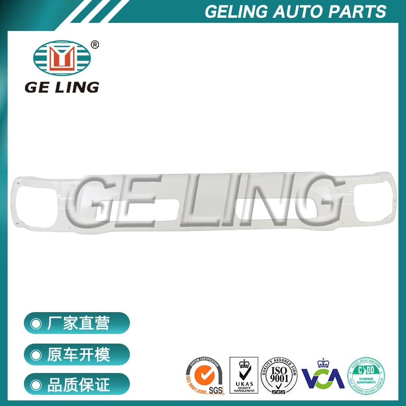 Truck accessories long front bumper with hole for Mitsubishi canter Canter fuso 2012