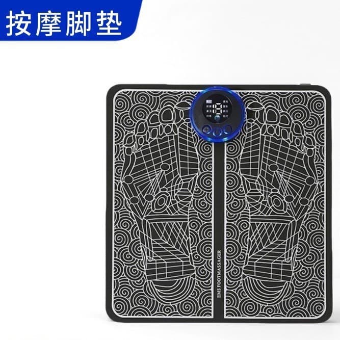 Electric EMS Foot Massage Pad Intelligent Reflexology Mat Home Use Foot Massage Cushion