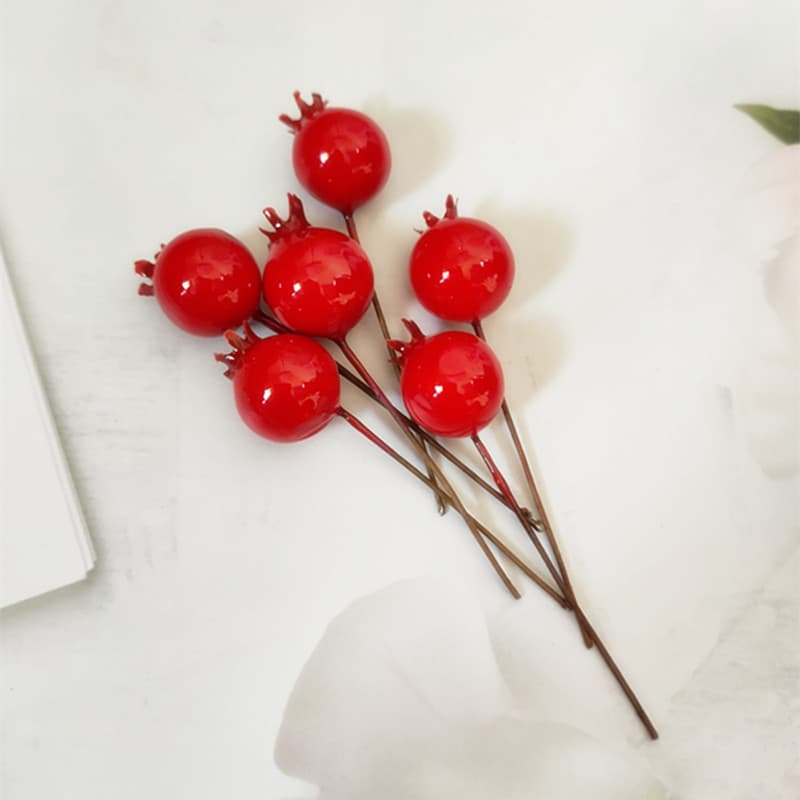 Factory direct sales and wholesale of simulated fruit models, pomegranate branch decorations, fake pomegranates, individual fruits, accessories, and ornaments.