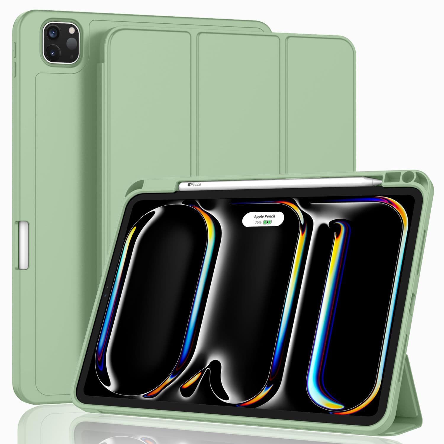 Protective Case for iPad Pen Slot 10.2 Tablet 10.9 Air 4/5 Shell Pro 11 Smart Sleep Leather Cover