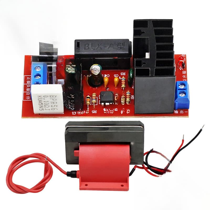 12V High Voltage Coil Drive Control Board Inverter Accessory 30000V Electronic Boost Leakage Detection Static Generator