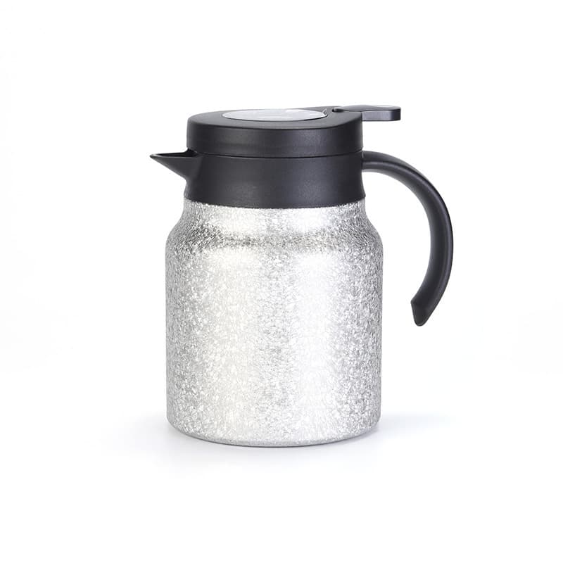 Titanium-coated stainless steel double-walled thermos flask with tea and water separation, large capacity, suitable for home use, and can be given as a gift.