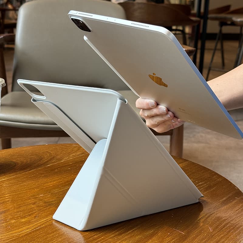 Case for Apple iPad Air 6 2024 Pro 13 Double-Sided Clip 10th Gen Air 5 Magnetic Detachable 3+Y Shell