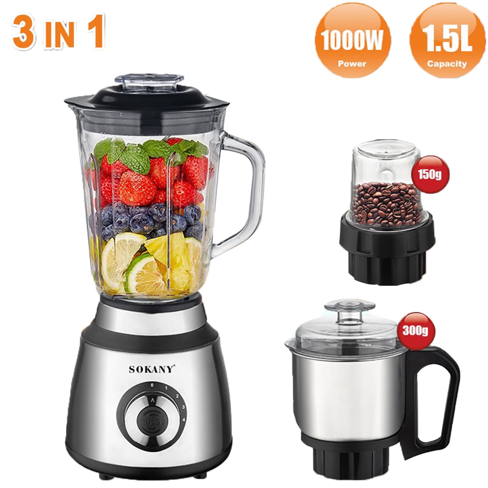 Factory direct sales English juicer glass cup juice blender two-in-one health food processor cross-border grinder