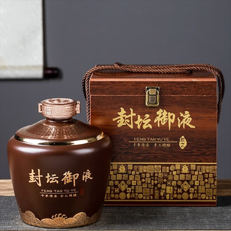 Jingdezhen Ceramic Wine Jar, Brewing Jar, Wine Bottle, Empty Bottle, Wine Pot, Wine Vat, Home Use Wine Container, Wholesale