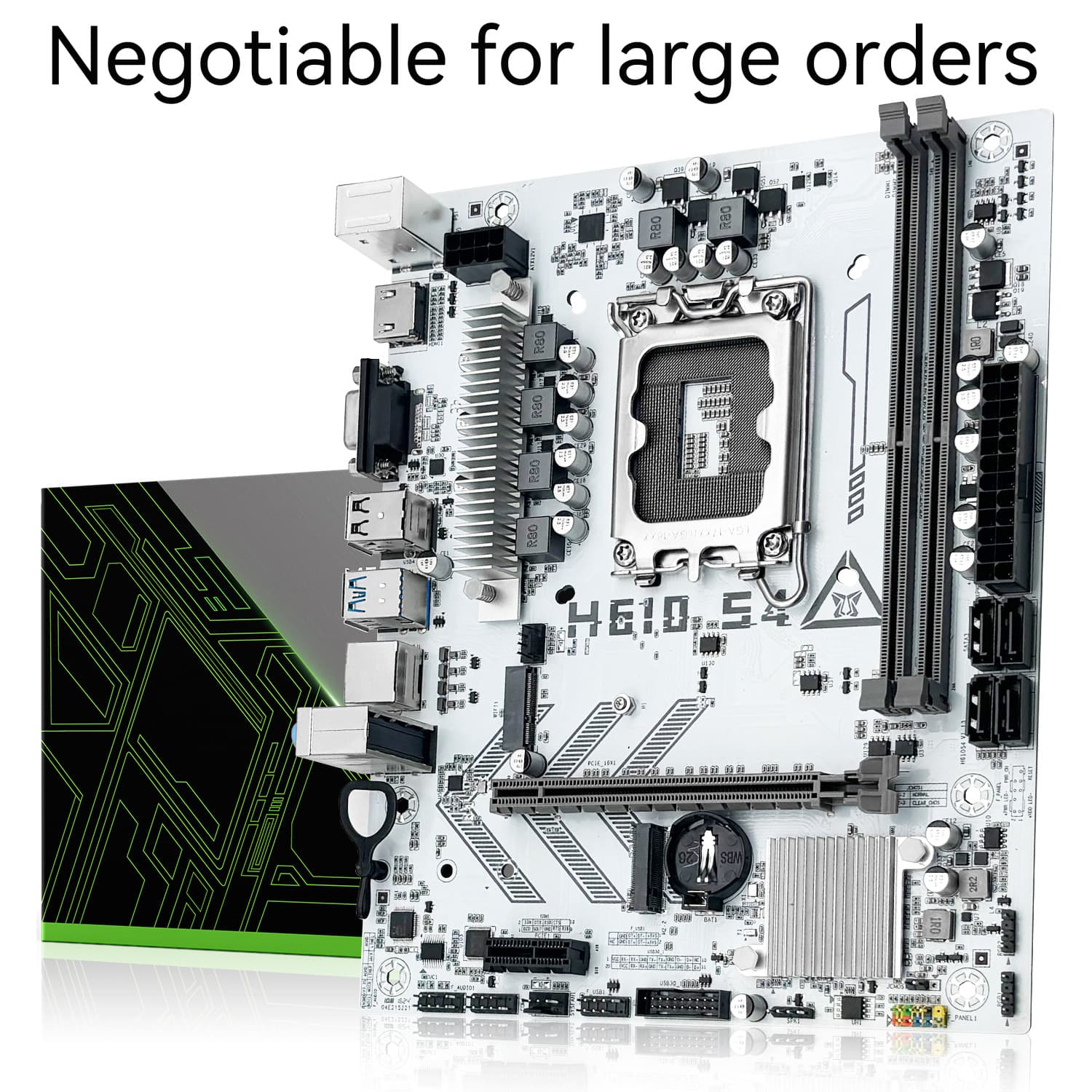 MACHINIST H610 S4 Motherboard DDR4 1700 Supports NVMe M.2