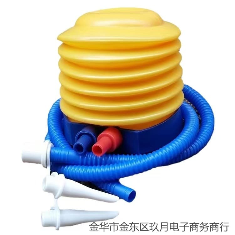 Multi-purpose Convenient Foot-operated Inflator Pump for Swimming Rings, Balloons, and Children's Toys