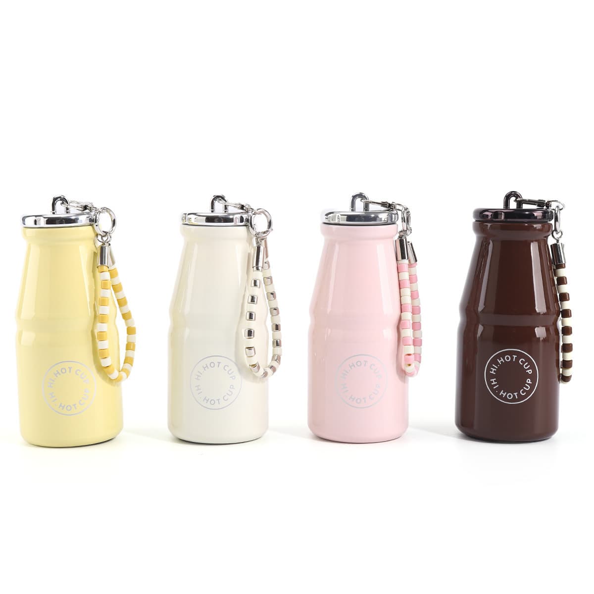 Food-Grade Insulated Cup High-Appearance Mini Pocket Cup Ceramic Stainless Steel Cup for Women Compact Portable Water Bottle Wholesale