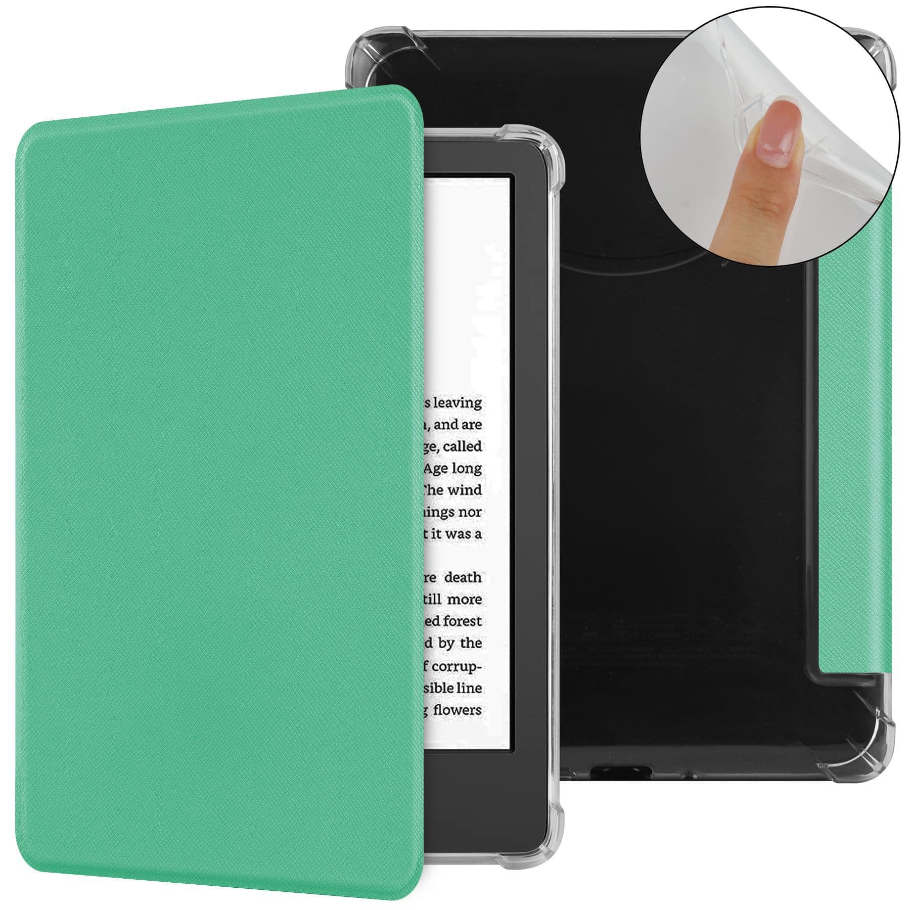 Suitable for 2024 Kindle Paperwhite 12th Gen 7-inch transparent soft TPU protective case