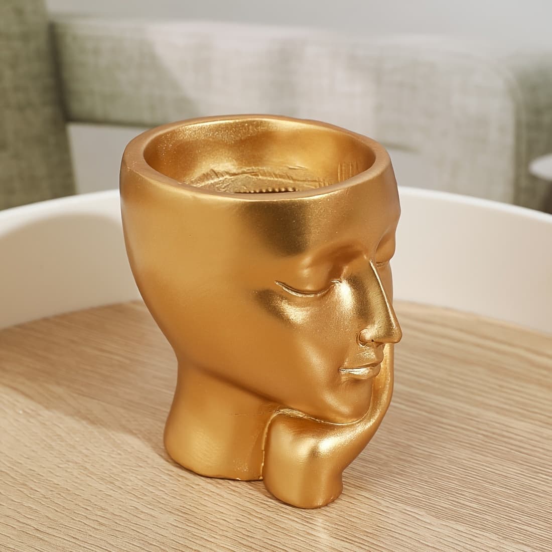 Nordic Resin Creative Decorative Vessel, Artistic Home Living Room Flower Vase, Female Body Art Sculpture Ornament