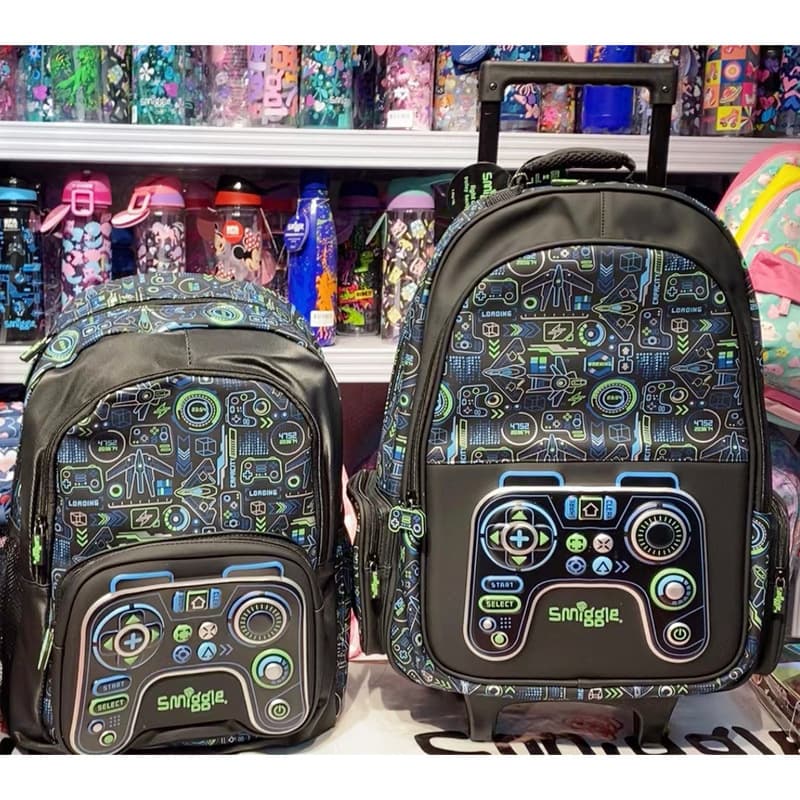Australian Smiggle Game Controller Backpack Large Capacity Student Backpack for Kids