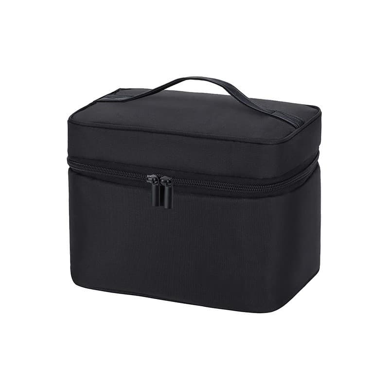 Oxford Fabric Lunch Bag for Men and Women, Portable Large Capacity Waterproof and Scratch-Resistant Handbag, Simple Storage Insulated Lunch Bag