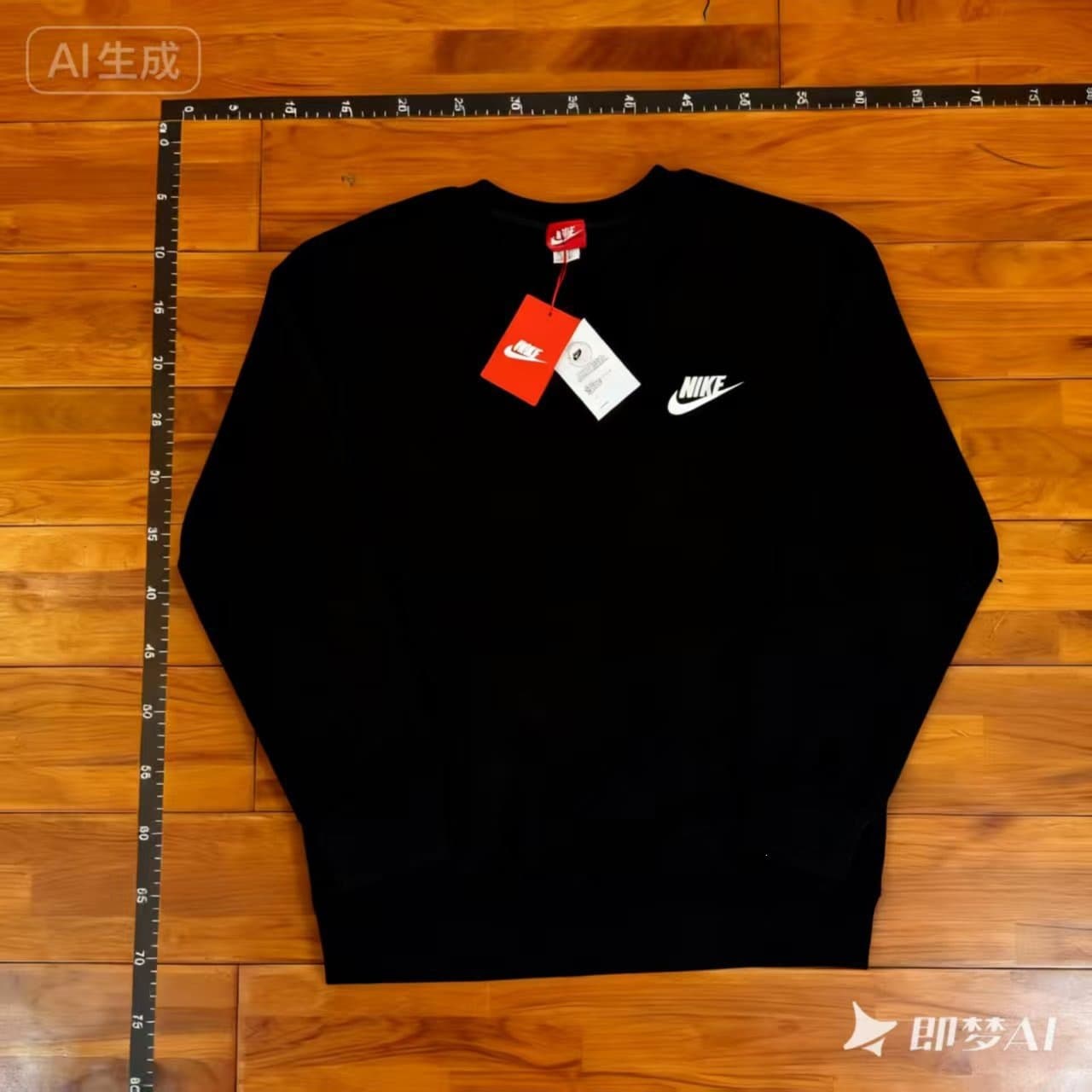 Autumn Winter Crew Neck Fleece-Lined Men's Casual Sports Sweatshirt Cross-Border Foreign Trade Embroidered Fish Hook Top Men Women Couple Style