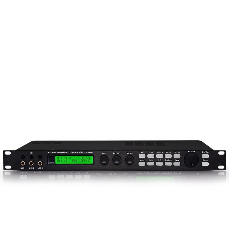 X5/KTV Reverb Anti-Howl Preamp Microphone Effects Processor / Digital Audio Processor