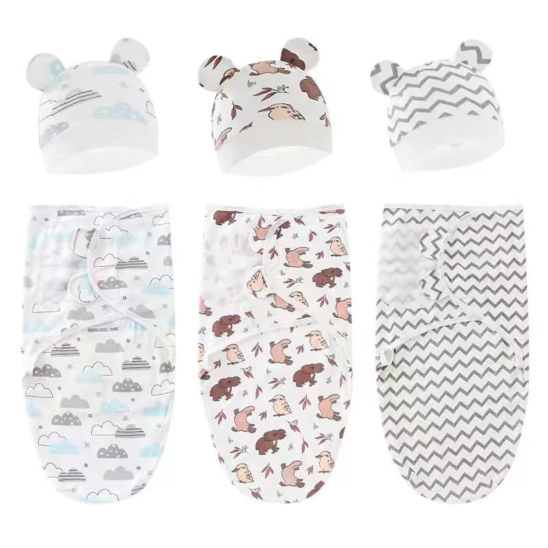 Cross-Border Newborn Swaddle Wrap Calming Sleep Sack Anti-Startle Blanket Baby Swaddle Wrap Four-Season Sleeping Bag Baby Products