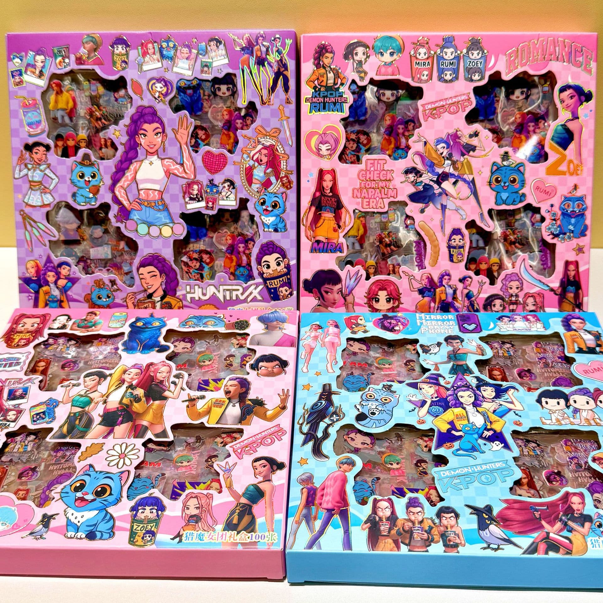 Witch Hunter 96-Piece Sticker Set - Cartoon Stickers for Scrapbooking, Student ID Cards, Stationery, and Creative Gifts