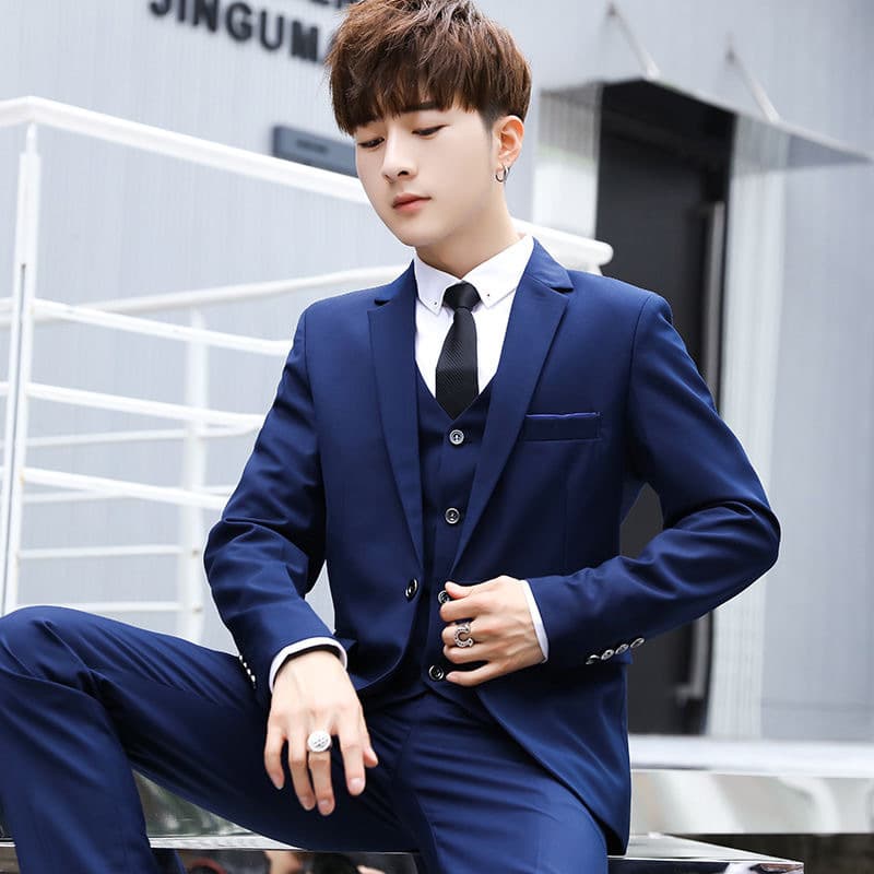 Groomsmen's clothing, brothers' suits, men's suits, men's wedding three-piece suits, brothers' group suits, wedding business suits