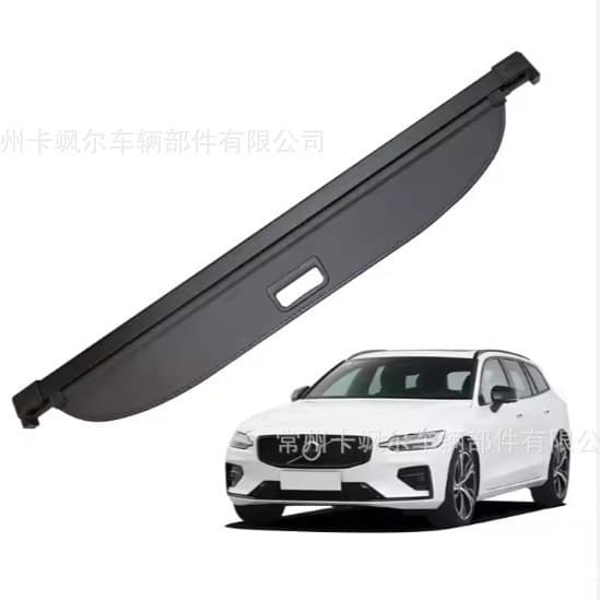 For Volvo V60 2018-2023 Rear Trunk Cargo Cover Car Parts