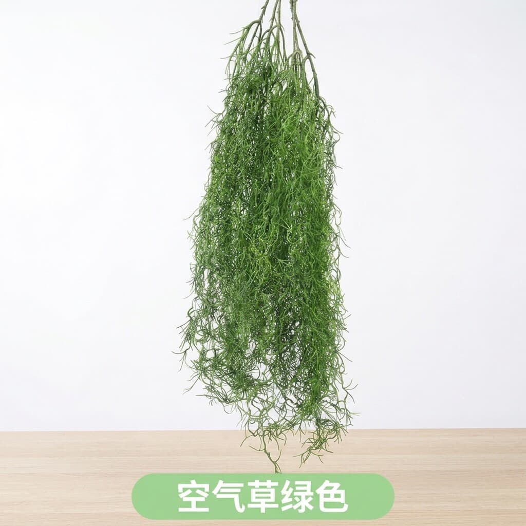 Wedding Artificial Greenery Landscape Green Fake Flowers Forest Style Asparagus Fern Leaves Faux Plants