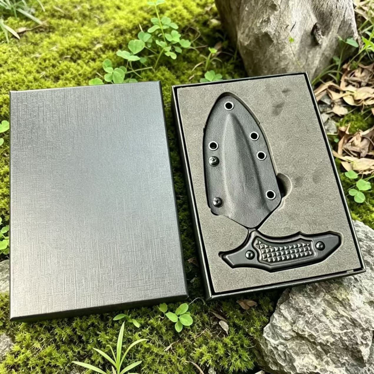 Gift Box Set G10 Handle Portable EDC Straight Knife Outdoor Camping Fidget Toy Collectible Gift Tool Stock Wholesale