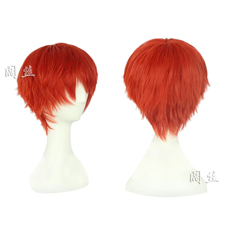 Wide silk 332C Assassination Classroom [Akabanye] [Emiya Shirou] orange cosplay wig