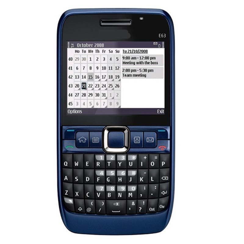 Original Full Keyboard Phone Wholesale WIFI JAVA 3G Cheap Unlocked Phone E63