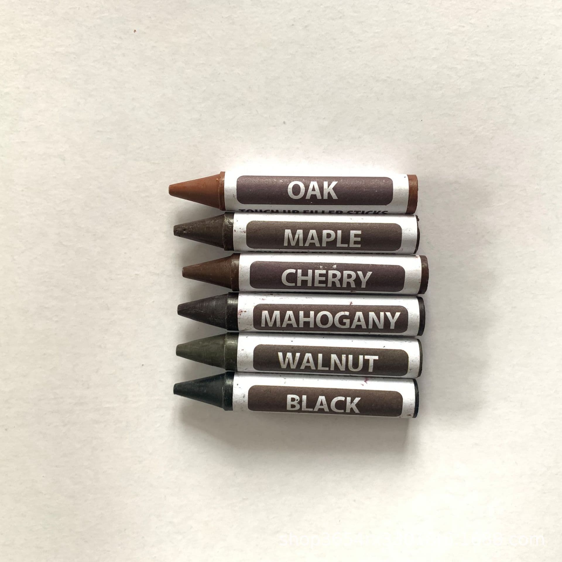 Furniture Repair Wax Crayon for Floor Scratch Filler, Wood Putty for Door and Surface Hole Repair