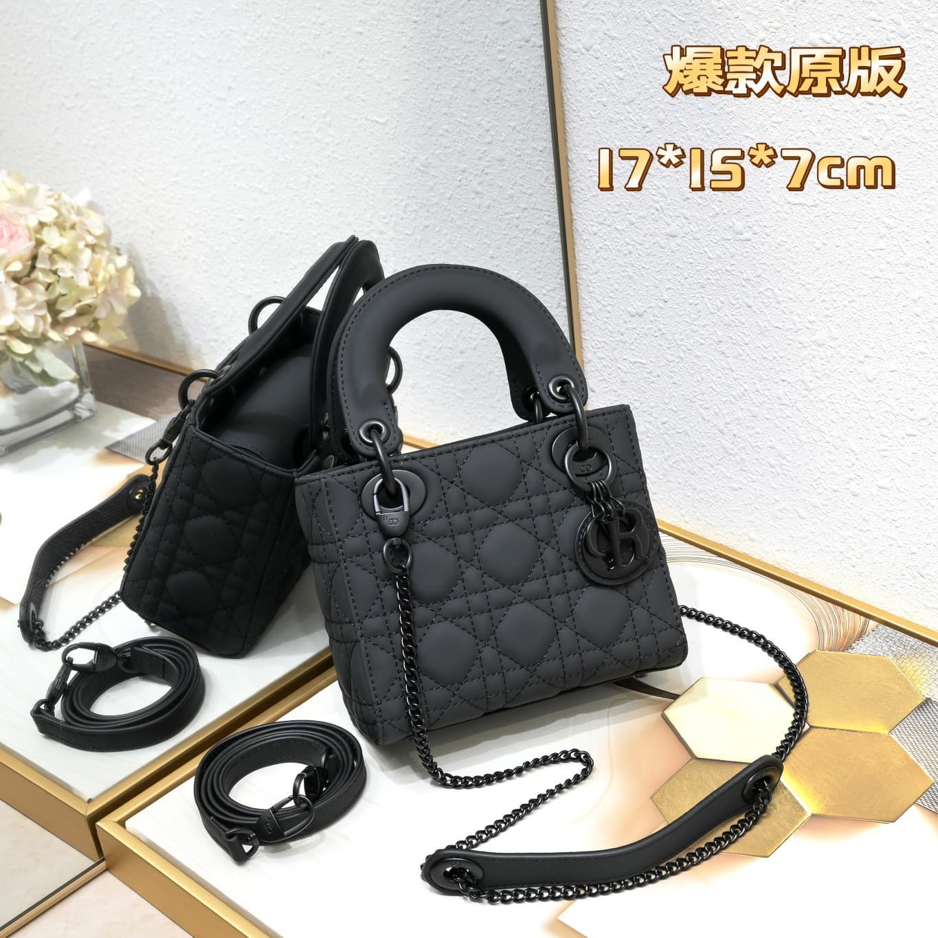 Cross-border 2026 New 3-Gate Frosted Princess Diana Fashion Versatile One-shoulder Messenger Bag Women's Wide Shoulder Handbag Women