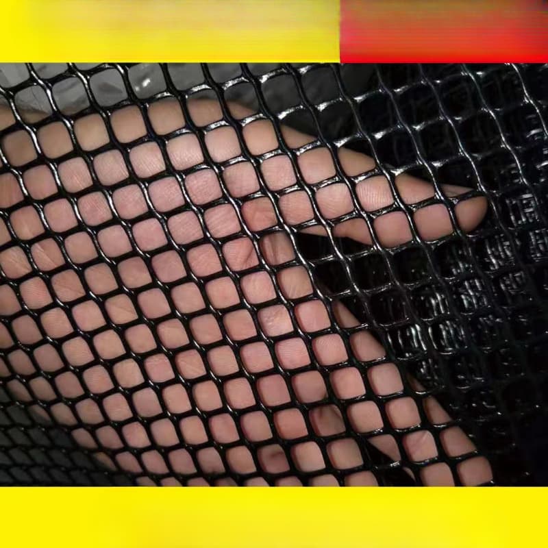 Black balcony safety net, anti-fall safety net, brooding net, plastic mesh net, pet paw pad, window sealing net.