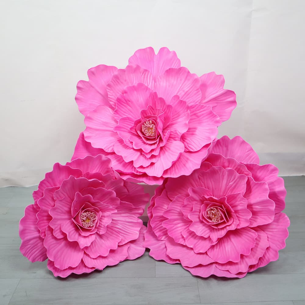 2507 PE Peony Artificial Flowers for Large Event Scene Decoration, Wedding Decor, Home Garden Ornament, Fake Flowers