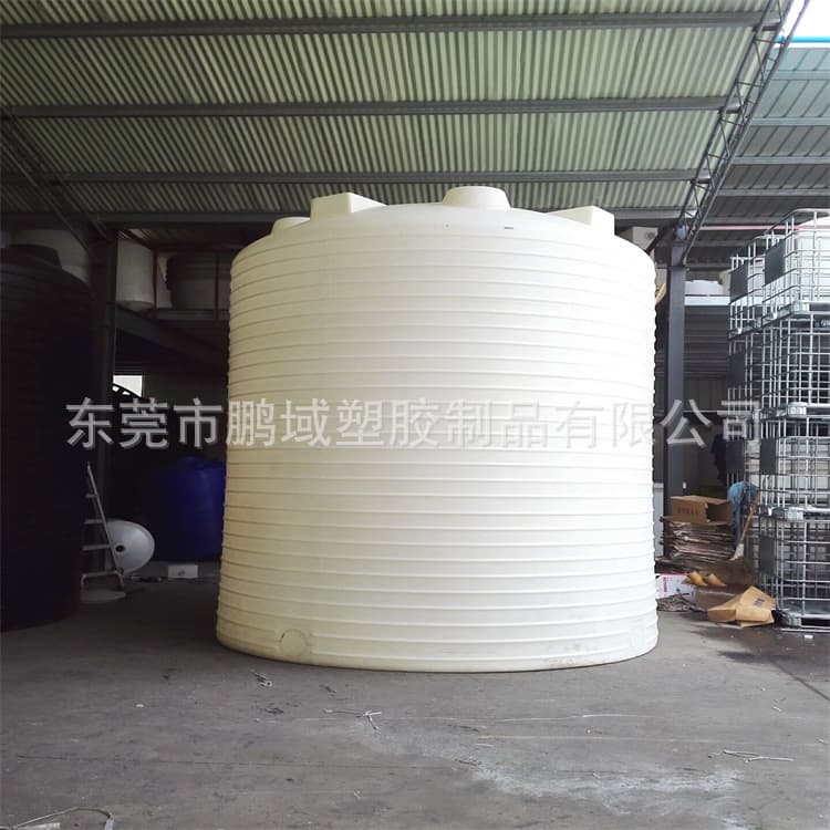 10T vertical water barrel, thickened acid and alkali resistant storage tank, 5-ton to 40-ton large outdoor plastic water tower, plastic round barrel