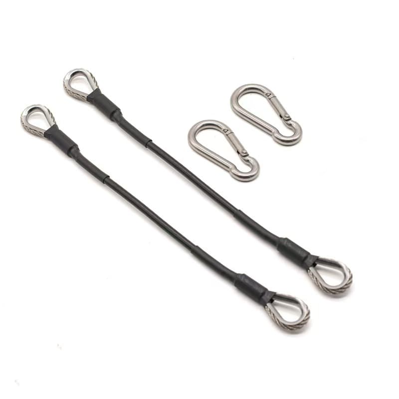 304 stainless steel wire rope fish eye terminal pressed rigging fitness equipment accessories