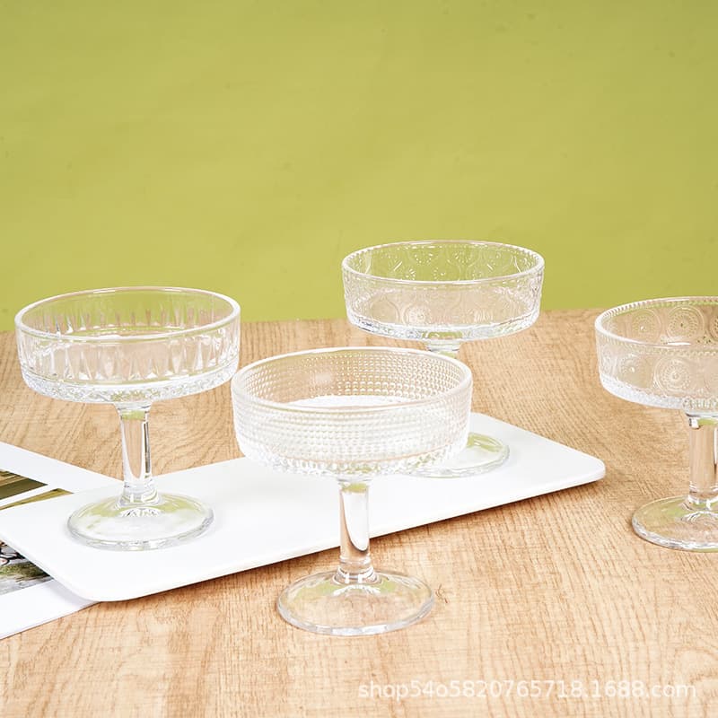 Elegant European-style Tumbler Creative Wine Glass Premium Hotel Glassware