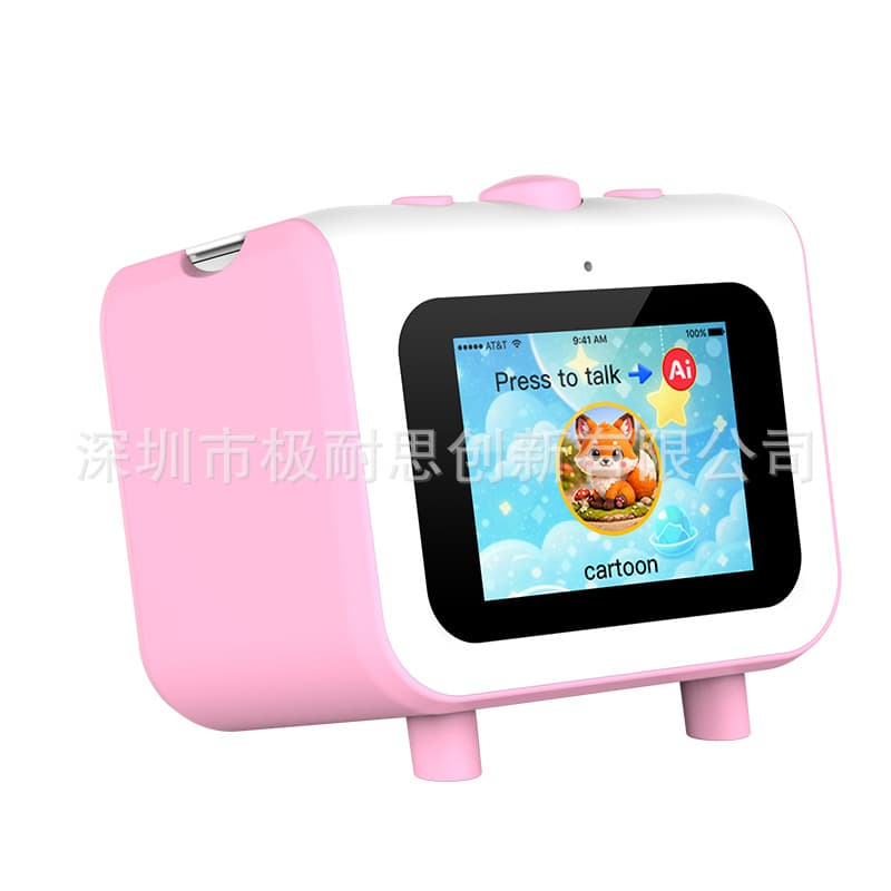 New Cross-Border Smart AI Voice Printer, Portable Kids Mini Inkless Thermal Label Sticker Printer
