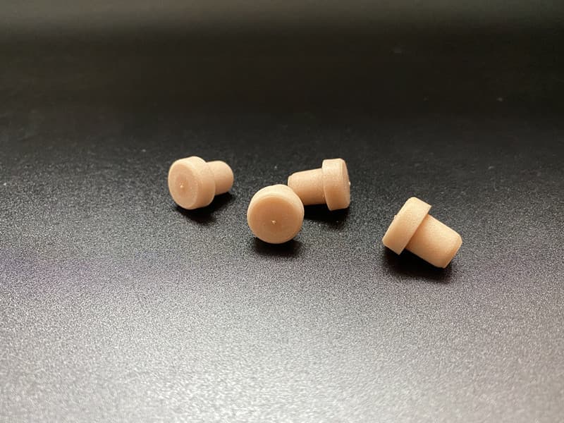 Aromatherapy bottle polymer stopper, single glass wine bottle cork, processed wooden bottle stopper, polymer wine bottle stopper