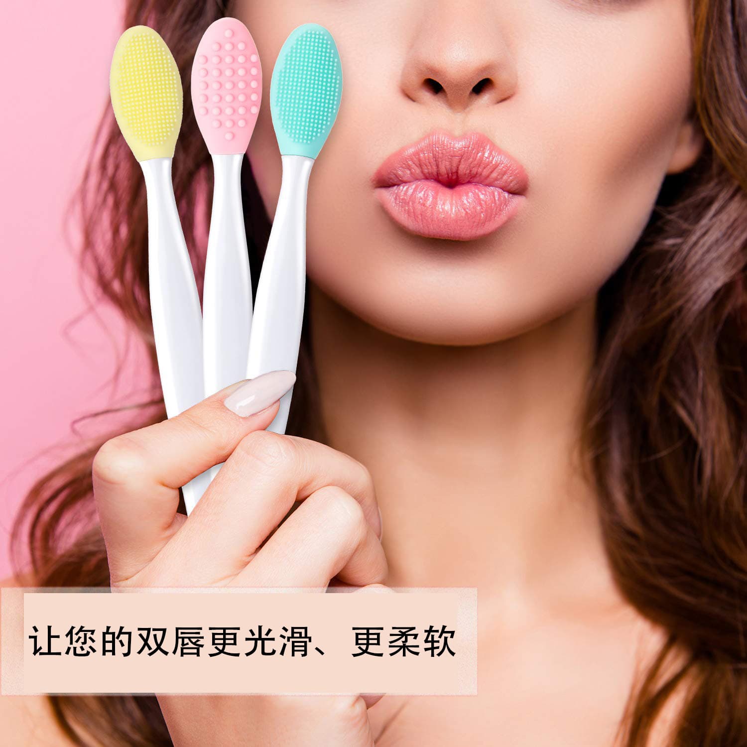 Silicone Cleansing Brush Makeup Tool Beauty Brush Nose Head Brush Silicone Brush Nose Head Cleaning Blackhead Remover Makeup Brush