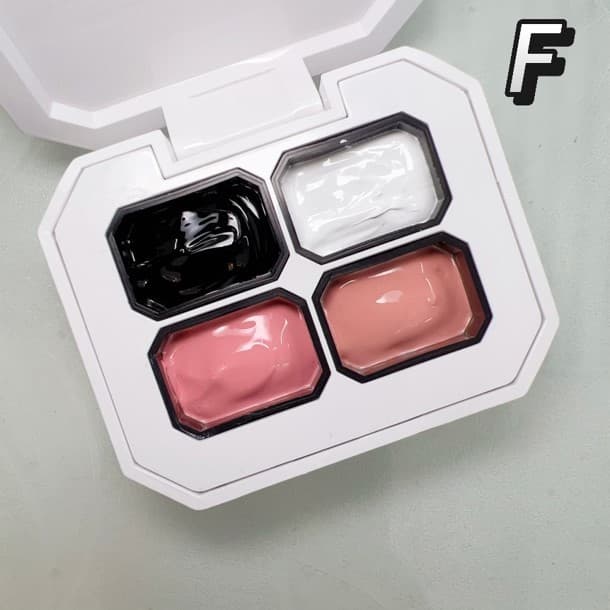 Wholesale Multiple Hot-Selling Four-in-One Patting Gel Gradient High Saturation Patting Gel Nail Polish Gel Four-Grid No-Wipe