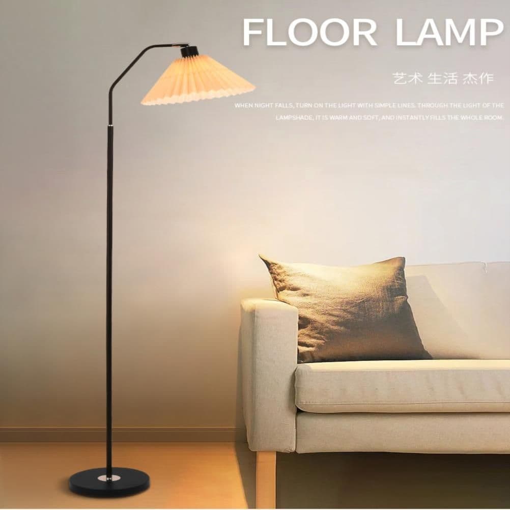 Floor lamp next to the sofa in the living room ins style student bedroom internet celebrity American floor table lamp free shipping direct sales from the source