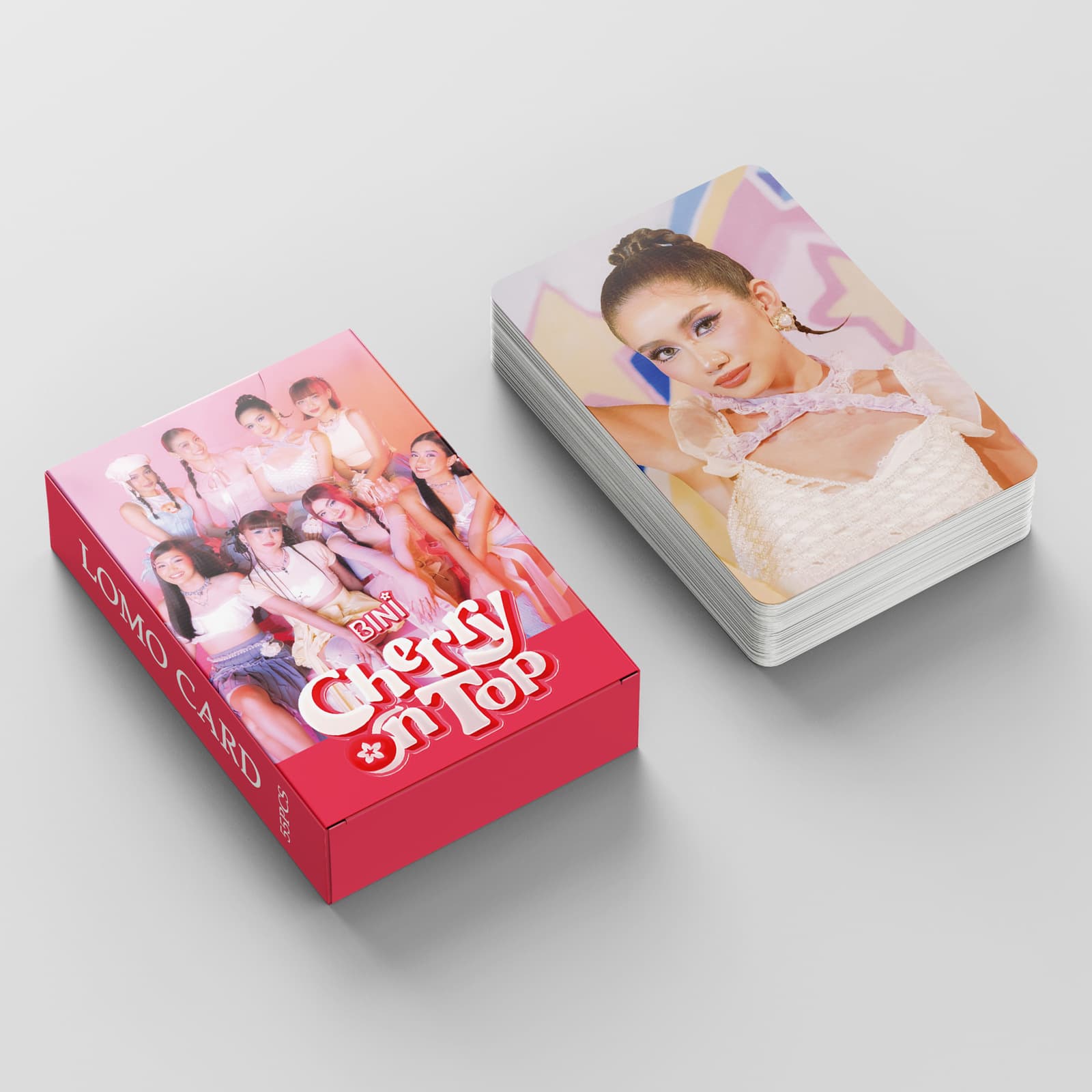 55 BINI mini-cards in stock, Cherry On Top cards, STACEY SHEENA GWEN MALOI