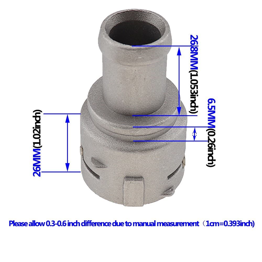 For Volkswagen Bora Passat Polo Golf Car Water Pipe Three-Way Joint 3B0122291B