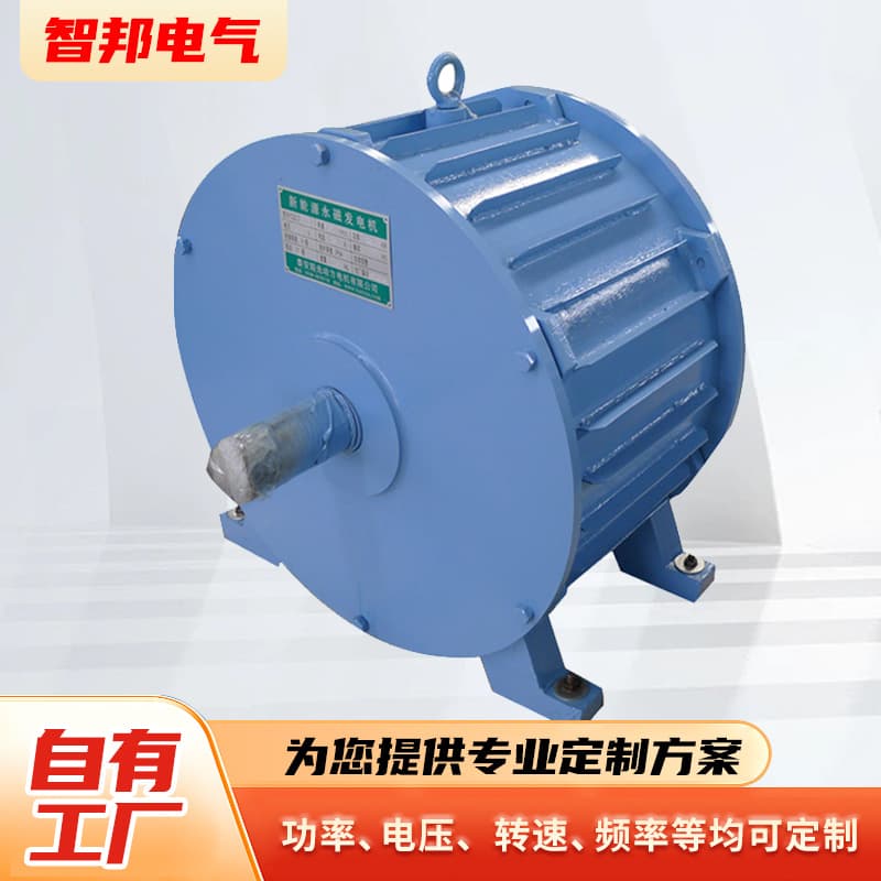 Custom Disc Generator AC Permanent Magnet Wind/Hydro Power Industrial High Power Disc Generator