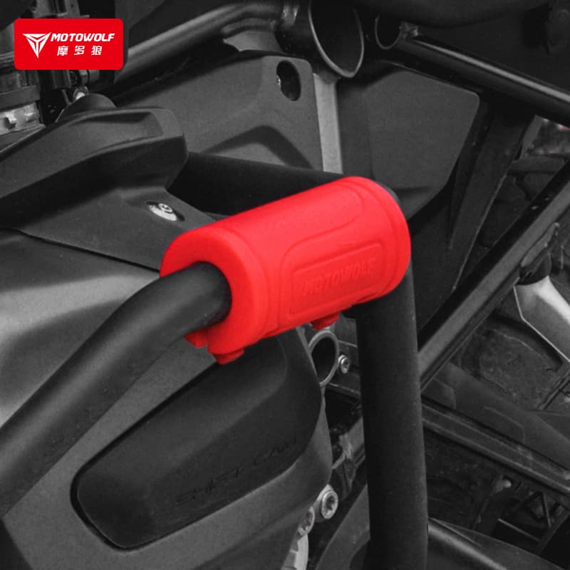 Motorcycle Electric Scooter Modification Accessories Crash Bar Protection Pads Anti-Collision Anti-Scratch Guard Blocks